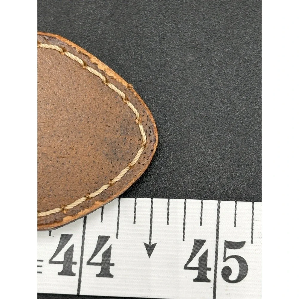 Vintage Levi Strauss & Co Belt Men's Size 36 Brown Leather Made USA Work Casual